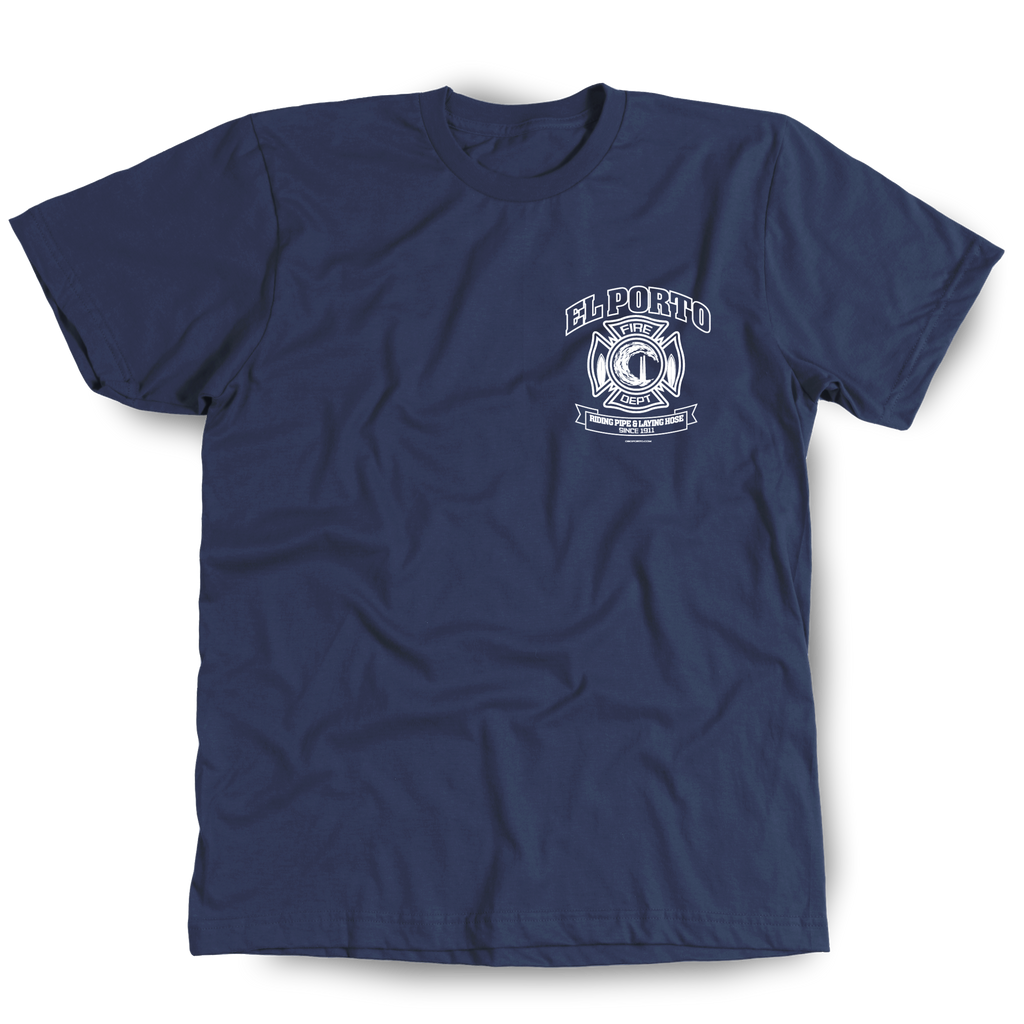 El Porto Fire Department t-shirt front
