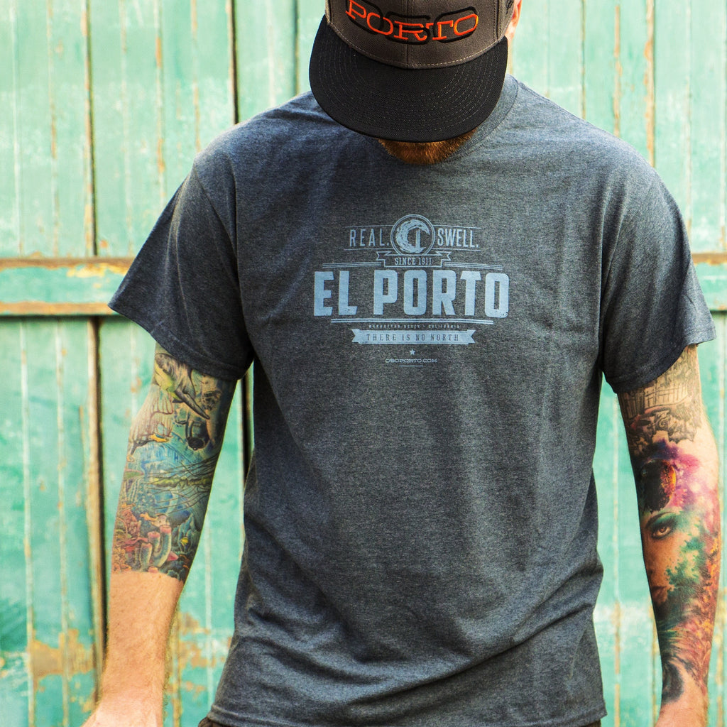 Classic El Porto runner trainer surfer t-shirt California