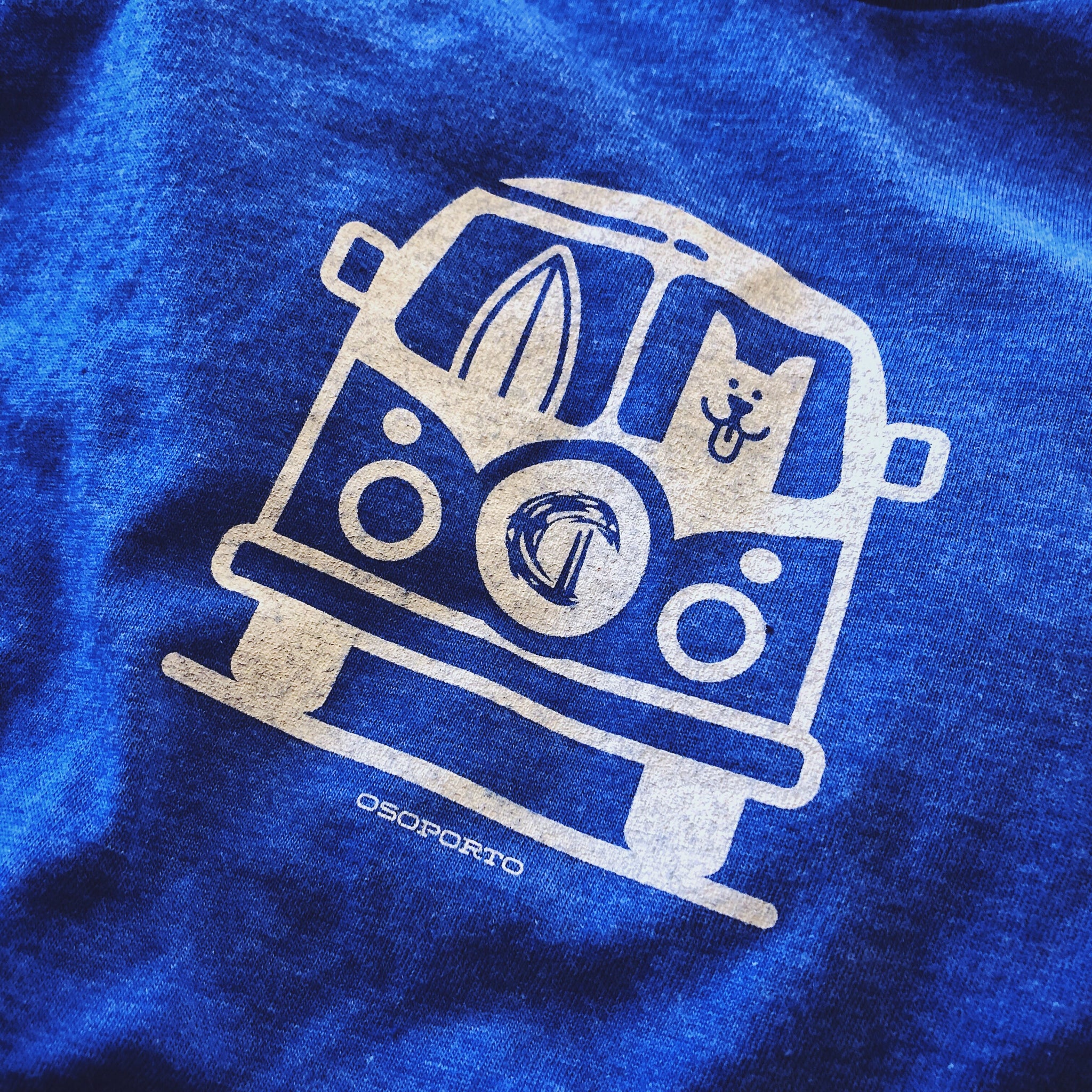 Surf's Pup VW Bus t-shirt from OsoPorto
