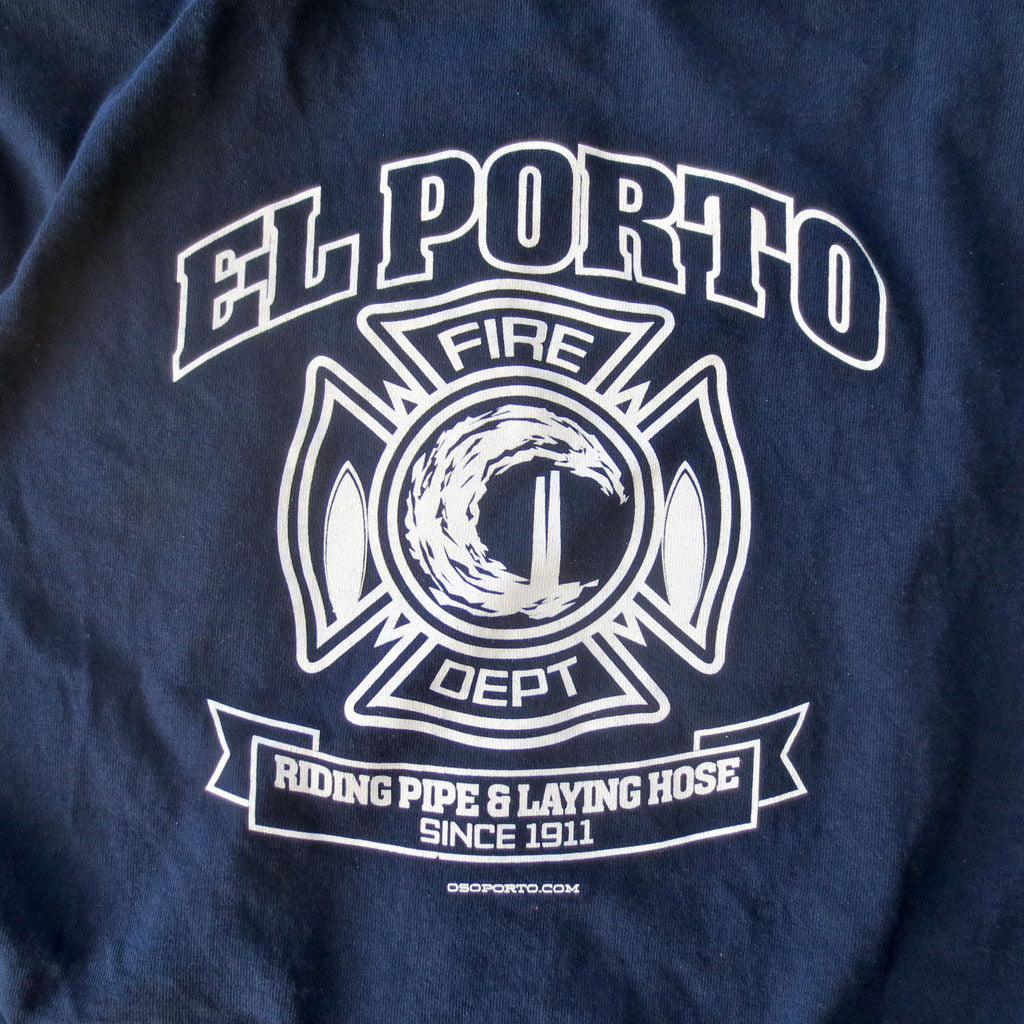 El Porto Manhattan Beach California Fire Dept t-shirt