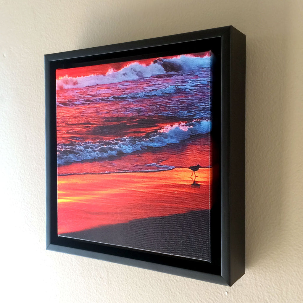 home decor framed beach print: Edge of Sunset